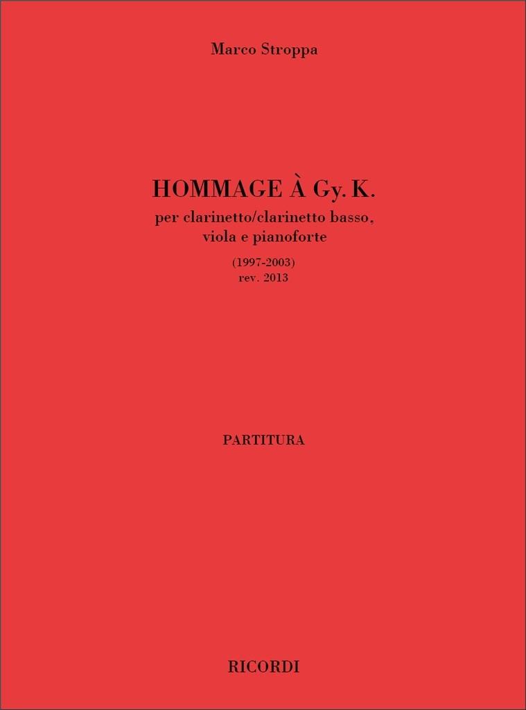 Hommage A Gy. K.